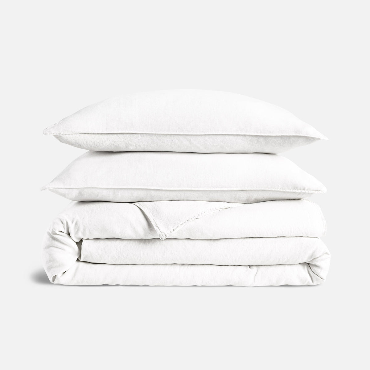 Washed European Linen Duvet Set