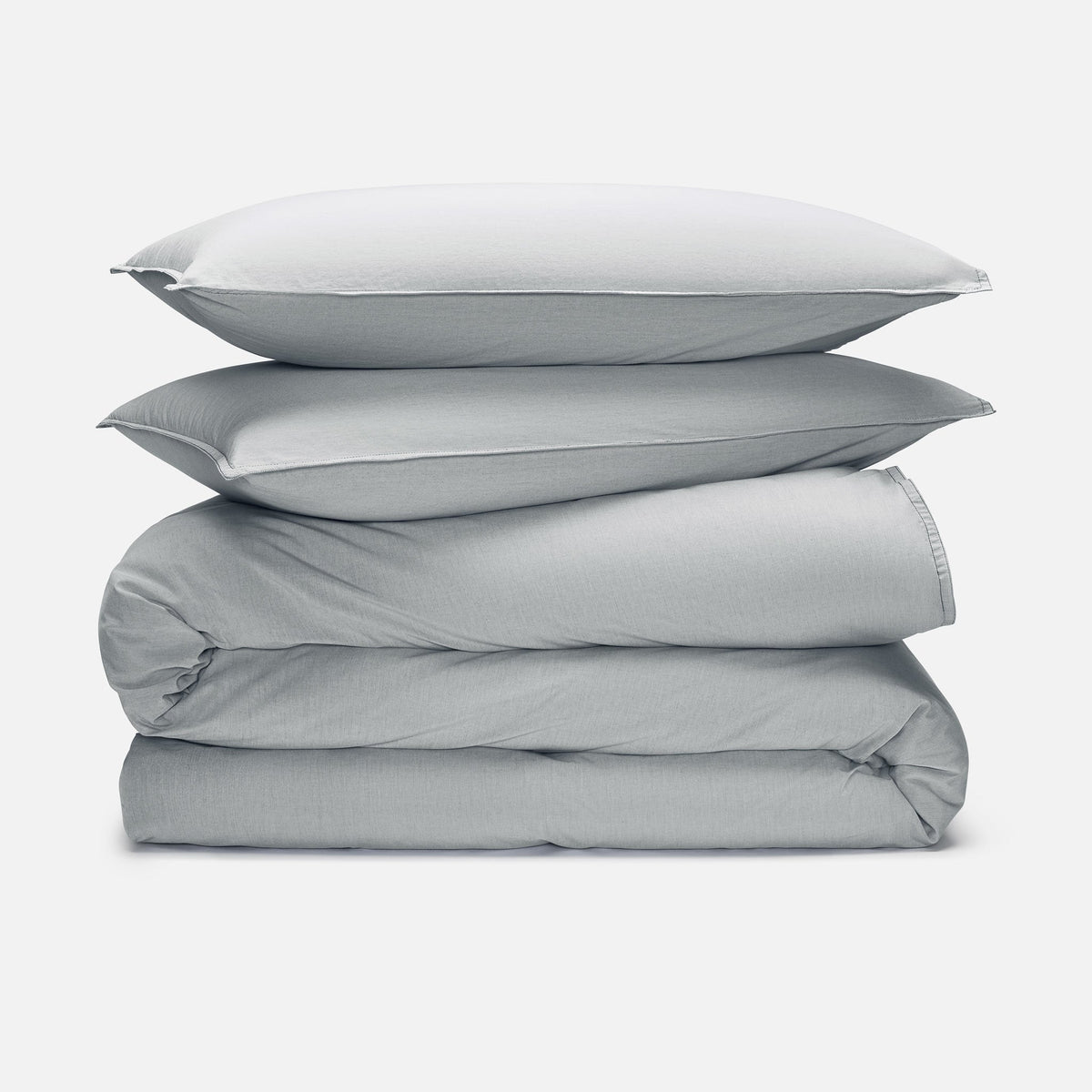 Washed Classic Percale Duvet Set