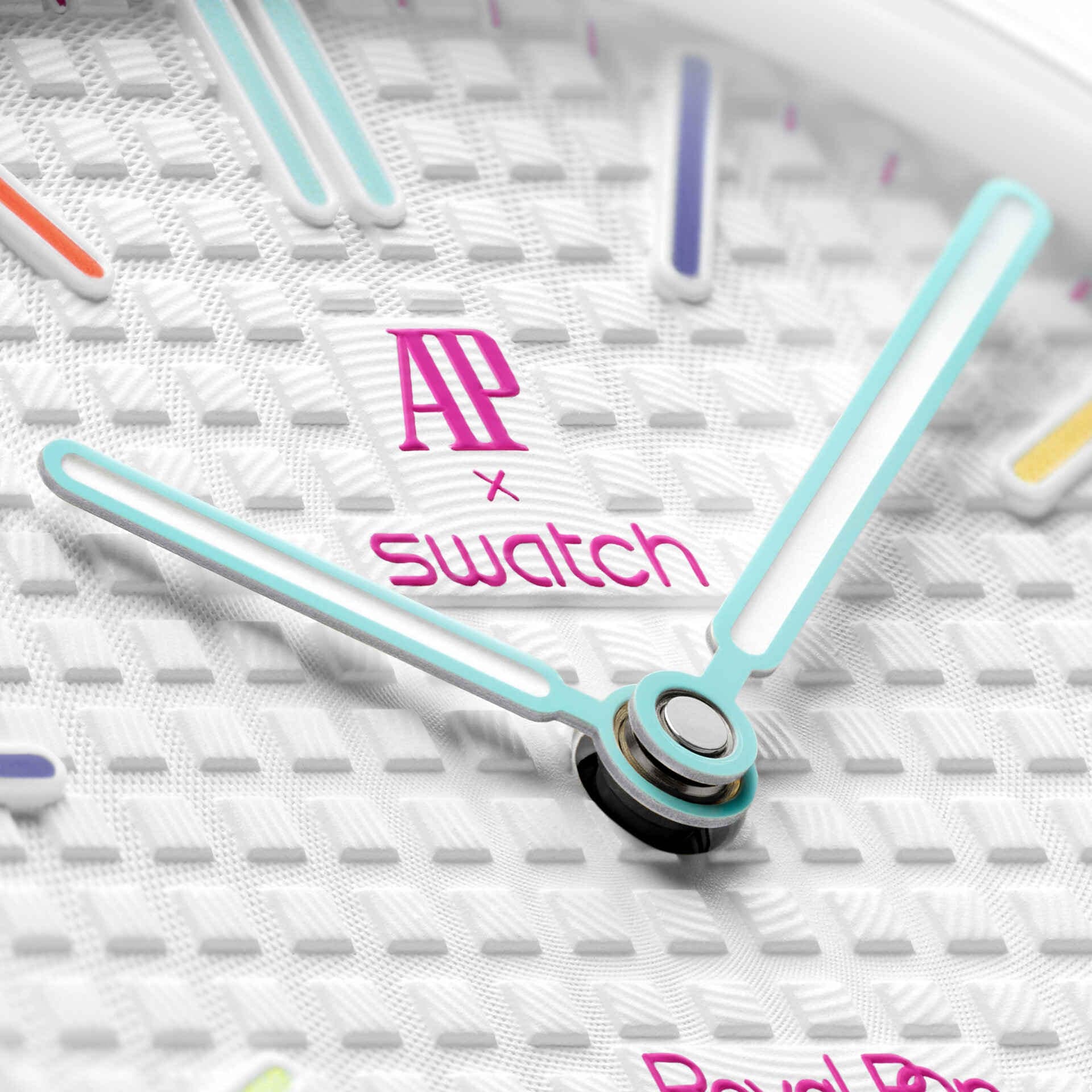 AP x Swatch Royal Pop HUIT BLANC
